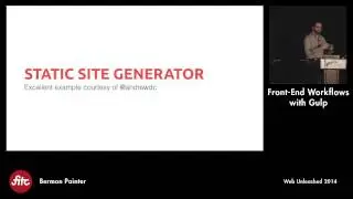 Front-End Workflows with Gulp with Bermon Painter