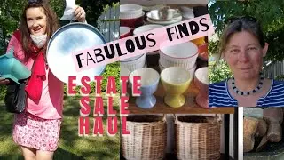 Estate Sale Haul with Sarah from Remade in America - Napa Valley Treasure Hunt