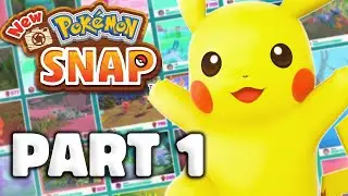 New Pokemon Snap Walkthrough Part  1 - Park + Jungle Levels! (Nintendo Switch Pokemon Snap Gameplay)