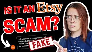 Is it an Etsy SCAM? ❌ Don't send your email on Etsy!