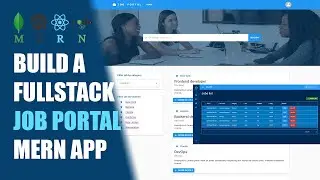 Build a complete Fullstack Job portal MERN Stack app - part 1