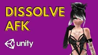 How to Make a Dissolve AFK For Your VRChat Avatar 3.0 Tutorial ft. Poiyomi