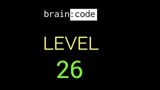 Brain code level 26 solution or walkthrough