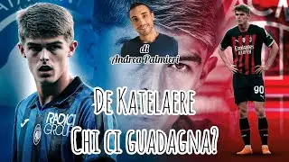 Affare De Katelaere Milan e Atalanta - chi ci guadagna? #football #calcio #seriea #milan #atalanta