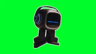 Dancing Robot EMO to No Woman No Cry REMIX | 4K Green Screen