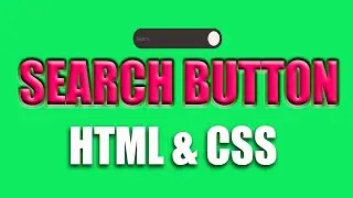 AWOSOME SEARCH BUTTON IN HTML CSS || vickey technical