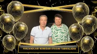 Farzandlari va ayoli nomidan tabrikladik | Fayz Tabriklash Agentligi | +998-99-045-45-53