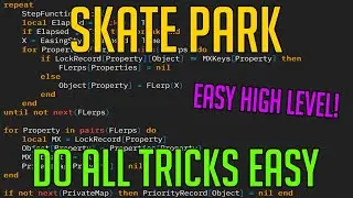 ROBLOX SKATE PARK | HACK/SCRIPT | THE BEST FREE SCRIPT