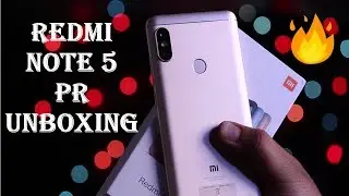 Redmi Note 5 Pro Unboxing & Initial Impressions 🔥