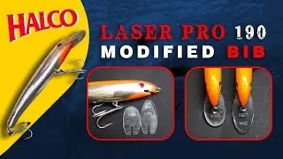 Halco Laser pro 190 modified BIB | Trolling Lure | DIY