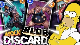 BLOB DISCARD Deck: The most fun. Marvel Snap meme