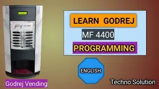 Learn Programming Of Godrej  Coffee Machine MF 4400 Programming(English)