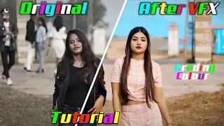 Grading Colour Change VFX Tutorial | Kine Master | Background Colour Change | By Tech Arman