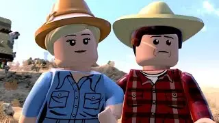 LEGO Jurassic World - 100% Level Guide #1 - Prologue (All 10 Minikits/Amber Brick)