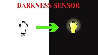 Darkness sensor using BC547 || Night automation