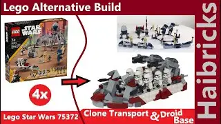Clone Speeder! Lego Star Wars 75372 Clone Trooper & Battle Droid Battle Pack | Lego Alternate Build