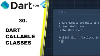 DART CALLABLE CLASSES - TUTORIAL FOR BEGINNERS