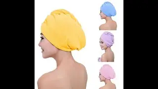 Hair Towel Hair Drying Towels Quick Magic Dry Hat Cap Twist Head