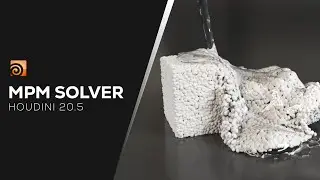 MPM solver | Houdini 20.5 Tutorial