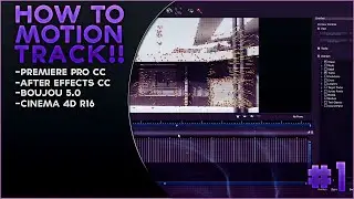3D Text Motion Tracking Tutorial | Road To Montage | Episode 1
