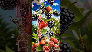 С добрым,летним утром!🍒🦋🌷🦋🍒