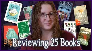 Reviewing 25 Books in 25 Minutes | May & June 2022 Wrap Up