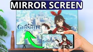How to SCREEN MIRROR any Cell Phone to the Projector and TV in 2024