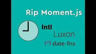 Moment.js retires - Modern JS date alternatives