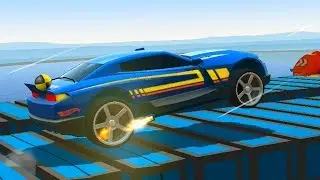 МАШИНКИ ХОТ ВИЛС #8 МОНСТР ТРАК в гонках Hot Wheels 