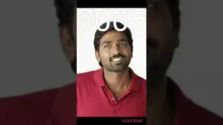 Vijay Sethupathi over the years 1990-2024 evolution #shorts