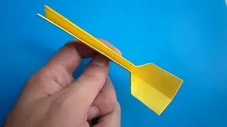 оригами ложка, как сделать оригами ложку // origami spoon
