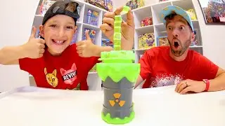 Father & Son PLAY CRAZY BALANCE GAME / Meltdown!
