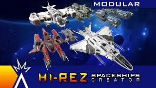 Hi-Rez Spaceships Creator - Unity Asset Store