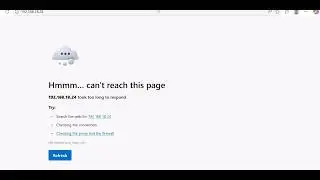 Can't Access the IP Camera with Website