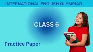 English Olympiad class 6 | IEO | Achievers Section