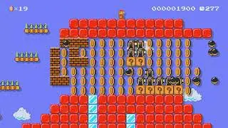 Super Mario Maker 2 Canon Ball Obstacle Short And Sweet Level Code GDY 68W 0JG