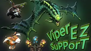 Viper Ez SuPPorT. Не важно что он бьет с руки, урон-то магический.