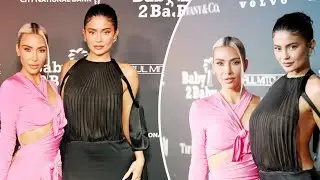 Kim Kardashian & Kylie Jenner Baby2Baby Gala 2022 Red Carpet
