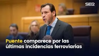 Óscar Puente comparece por las últimas incidencias ferroviarias (23/08/2024)