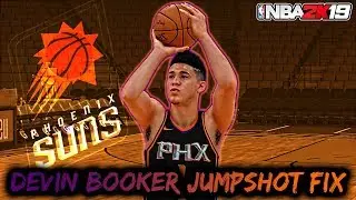 Devin Booker Jumpshot Fix - NBA 2K19