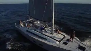 Drone Sailboat Landing w/ Ted Danson & Peter Greenberg
