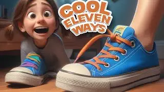 🌟👟 11 NEW How to tie shoelaces. Creative ways to tie shoelaces | Shoes lace styles | lifehacks
