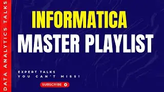 Master Informatica PowerCenter: Complete Video Tutorial Series