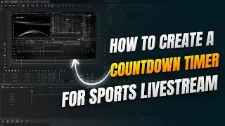 How to Create a Countdown Timer for Sports Live Streams in OBS & vMix|