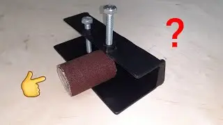 ДОПОЛНЕНИЕ К ГРИНДЕРУ ! Приспособление для склеивания лент ! IDEA , Homemade grinder!