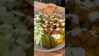 🤯 This Chicken Shawarma Bowl Will Blow Your Mind! #shawarma #cooking