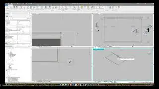 Chamfer, slab, slope in roof slabs modeled in Revit