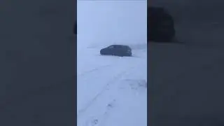 Mazda cx7 im Schnee