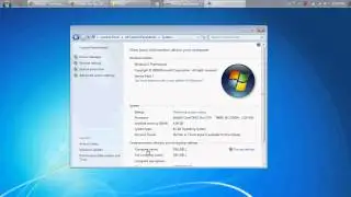 Window 7: Find your Computer Specifications including RAM, Processor, operating system
