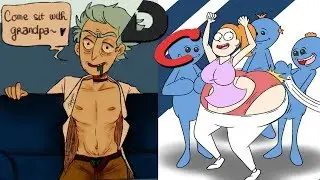 Deviantart Cringe - Rick and Morty